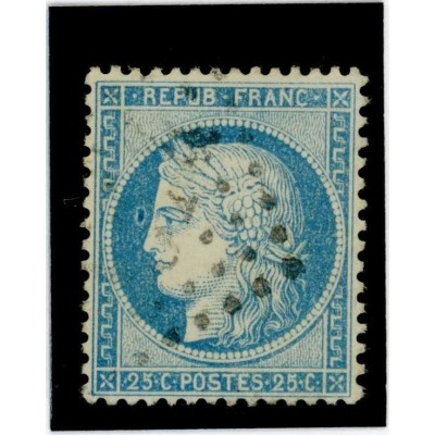 YT 60A - Oblitéré - Variété : Anneau Lune - Cote 62 Euros