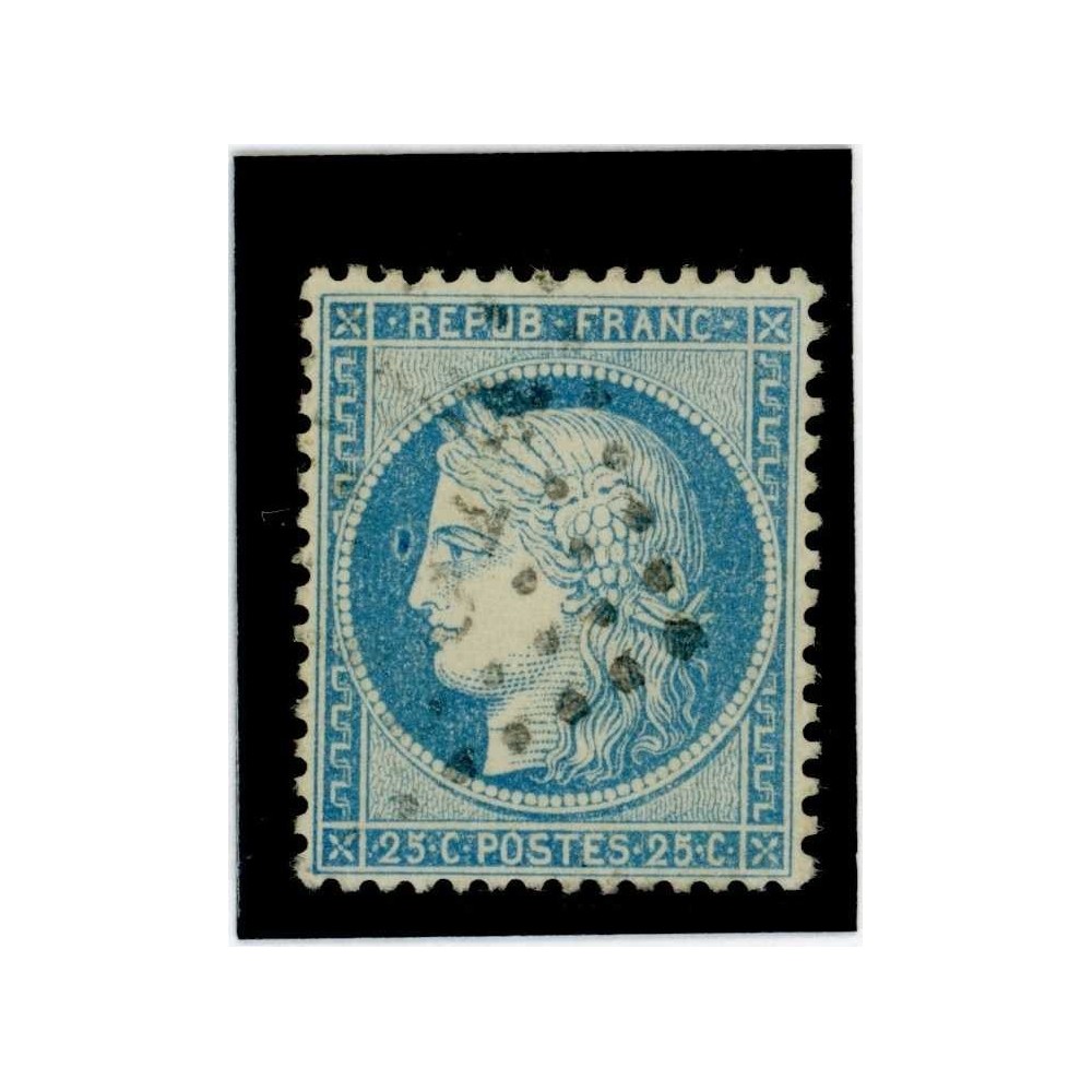 YT 60A - Oblitéré - Variété : Anneau Lune - Cote 62 Euros