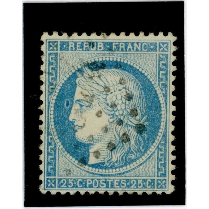 YT 60A - Oblitéré - Variété : Anneau Lune - Cote 62 Euros