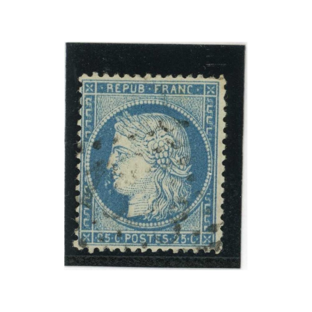 YT 60C - Oblitéré - Variété : anneau Lune devant la bouche - Cote 62 Euros