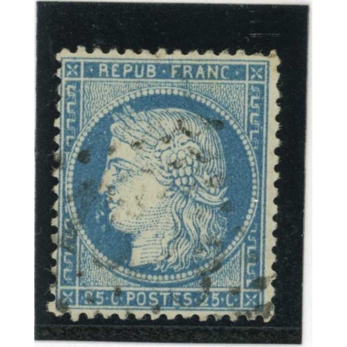 YT 60C - Oblitéré - Variété : anneau Lune devant la bouche - Cote 62 Euros