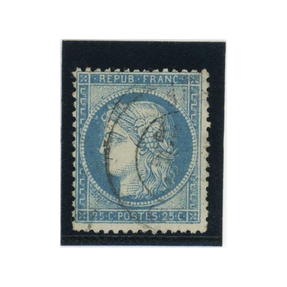 YT 60C - Cachet a Date - Variété : Anneau lune devant le front - Cote 62 Euros