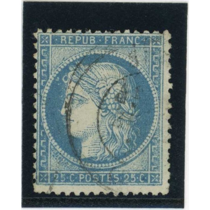 YT 60C - Cachet a Date - Variété : Anneau lune devant le front - Cote 62 Euros