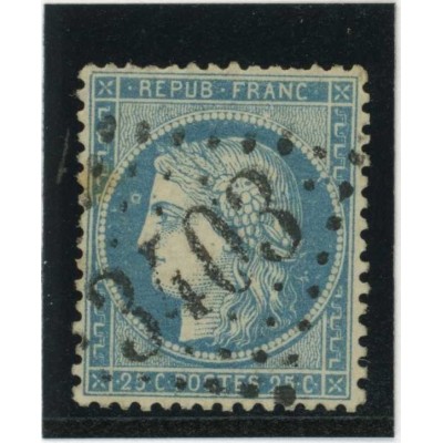 YT 60A - GC 3403 - Sézanne - Marne (49) - Variété : anneau lune devant le front - Cote 65 Euros