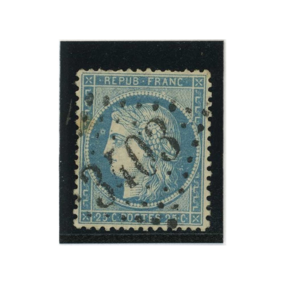 YT 60A - GC 3403 - Sézanne - Marne (49) - Variété : anneau lune devant le front - Cote 65 Euros