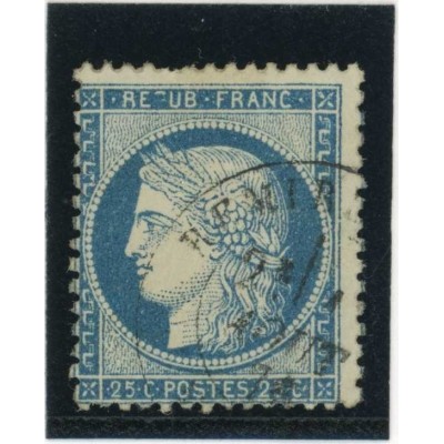 YT 60C - Cachet a Date - Variété : B de REPUB effacé - Cote 62 Euros