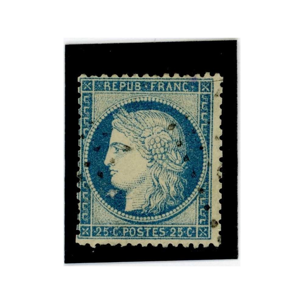 YT 60C - Oblitéré - Variété : Boule au cou - Cote 62 Euros