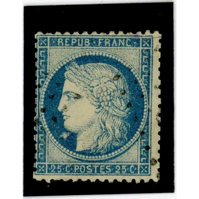 YT 60C - Oblitéré - Variété : Boule au cou - Cote 62 Euros