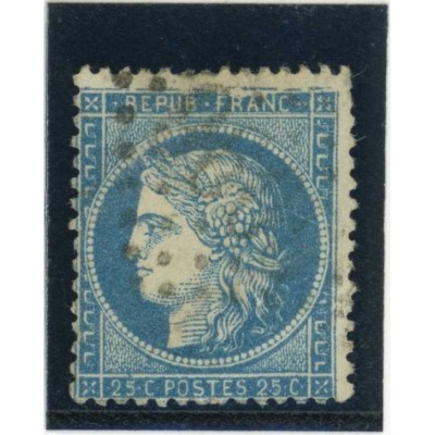 YT 60C - Oblitéré - Variété : Cassure en haut - Cote 62 Euros