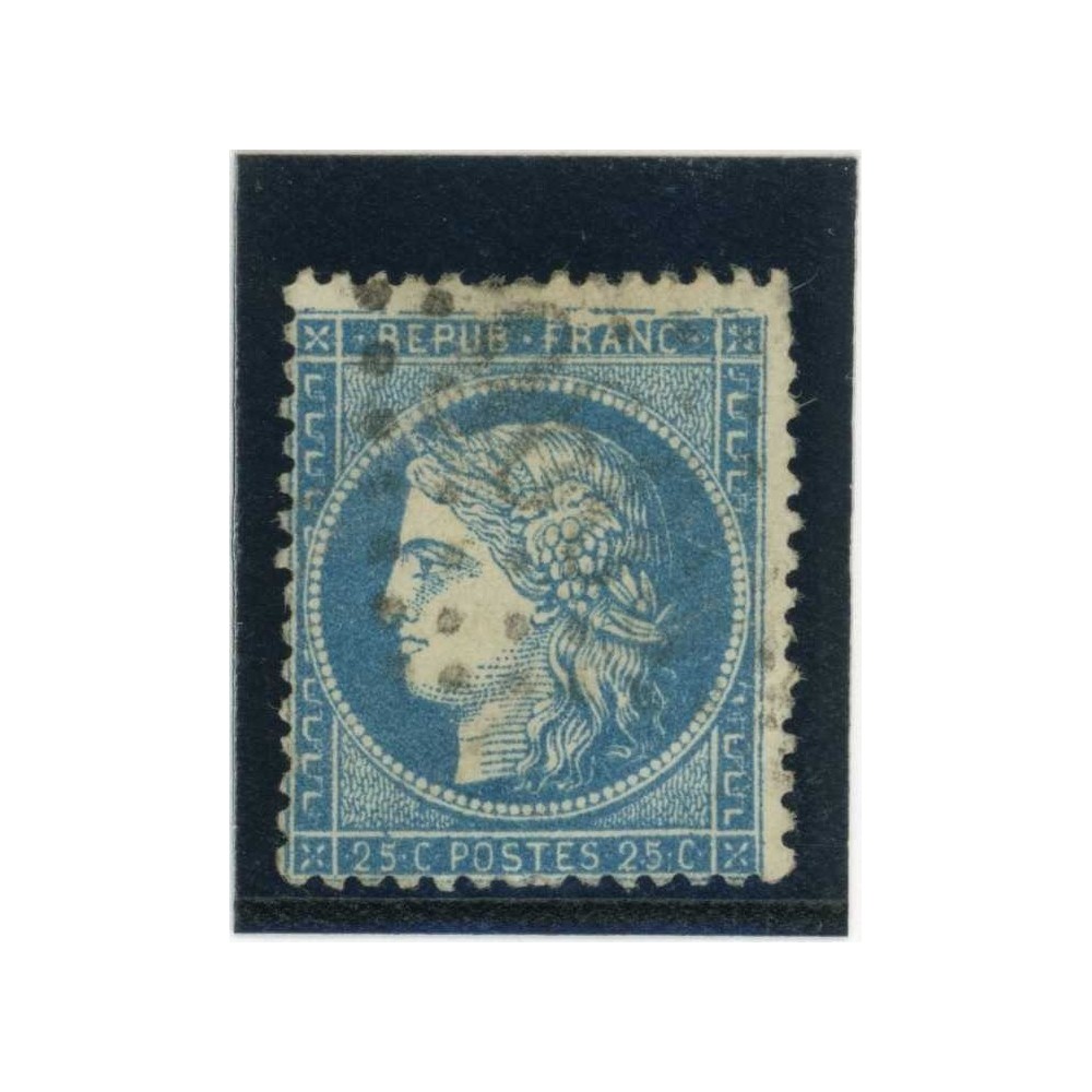 YT 60C - Oblitéré - Variété : Cassure en haut - Cote 62 Euros