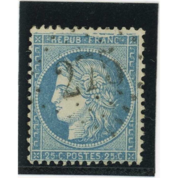 YT 60C - Oblitéré - Variété : Cassure en haut - Cote 62 Euros