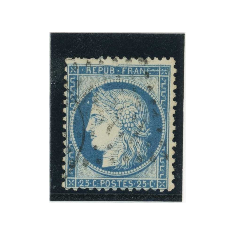 YT 60C - Oblitéré - Variété : Cassure en haut - Cote 62 Euros