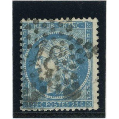 YT 60C - Etoile 18 - Variété : Cassure en haut - Cote 78 Euros