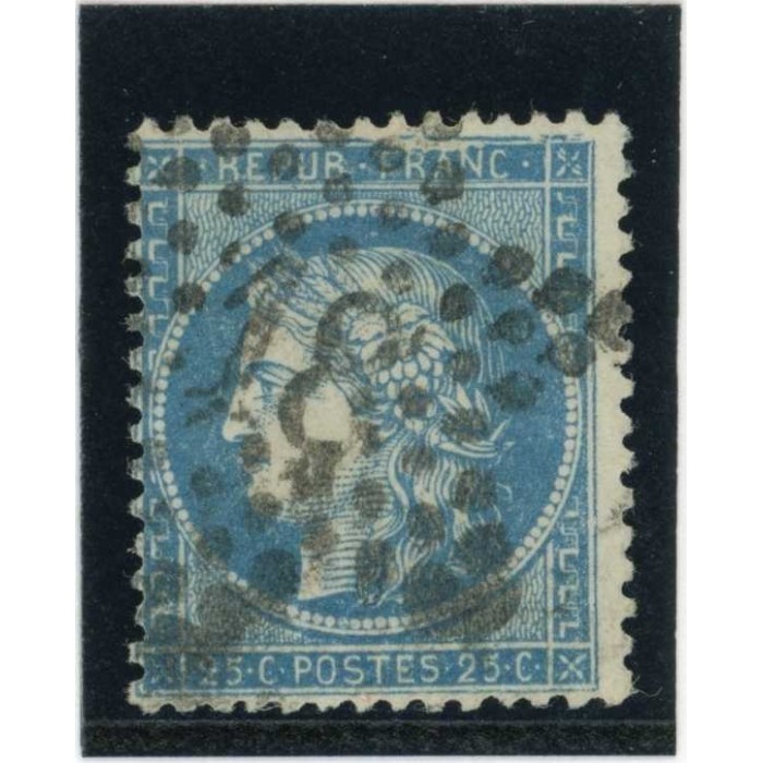 YT 60C - Etoile 18 - Variété : Cassure en haut - Cote 78 Euros
