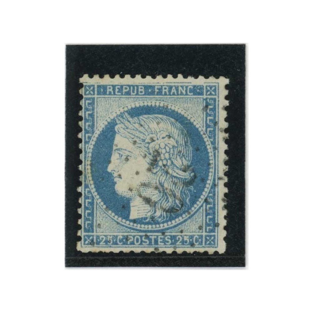 YT 60A - Etoile 20 - Variété : cassure en haut - Cote 72 Euros