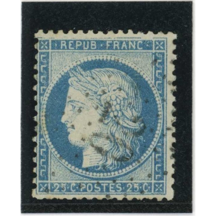 YT 60A - Etoile 20 - Variété : cassure en haut - Cote 72 Euros