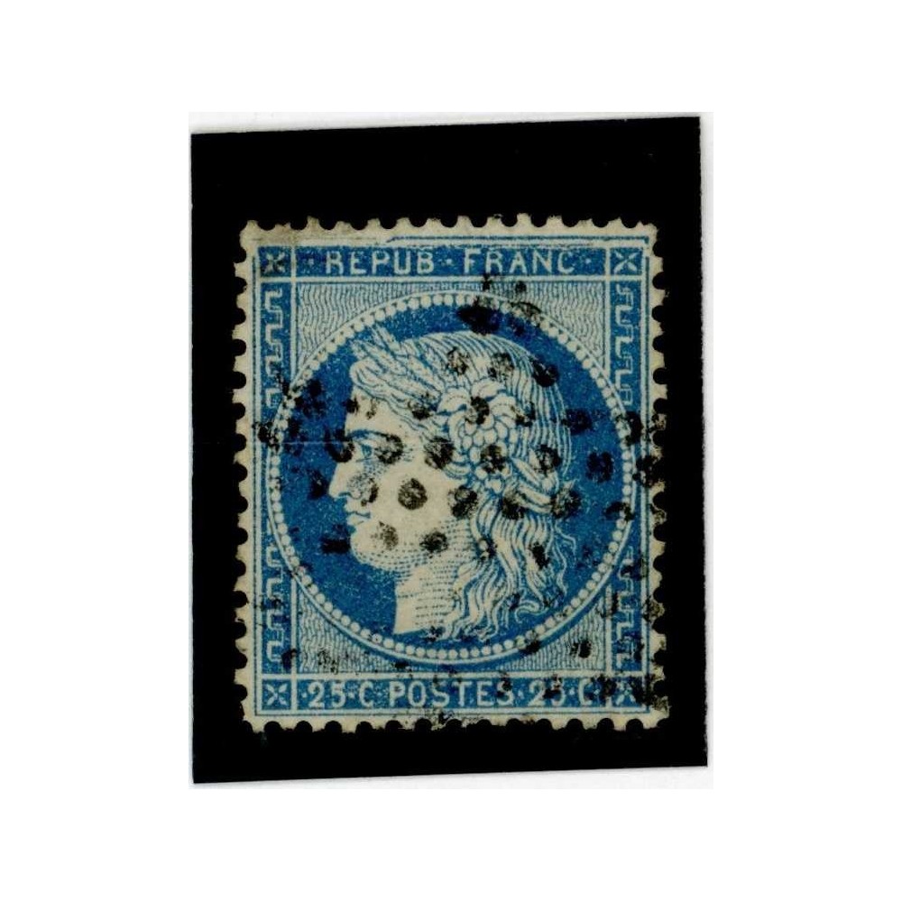 YT 60A - Etoile Pleine - Variété : Cassure en haut - Cote 64 Euros