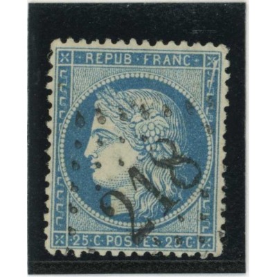 YT 60A - GC 218 - Audruicq - Pas de Calais (61) - Variété : Cassure en haut - Cote 67 Euros