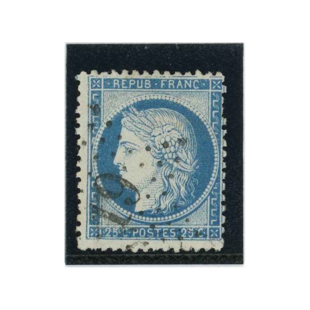 YT 60A - Etoile 19 - Variété : Filet haut Cassé - Cote 72 Euros
