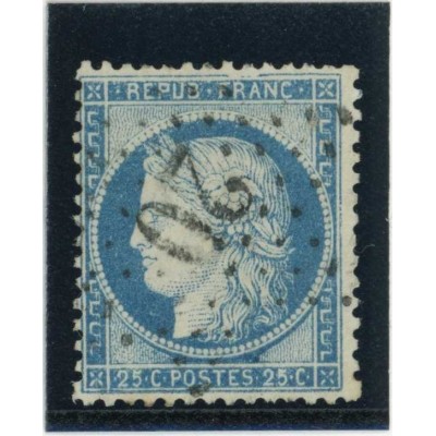 YT 60A - Etoile 20 - Variété : Filet haut Cassé - Cote 72 Euros