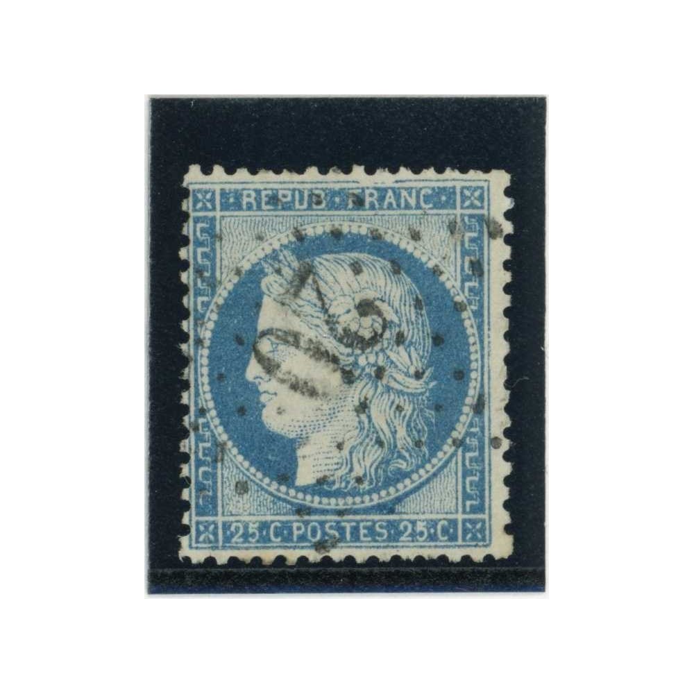 YT 60A - Etoile 20 - Variété : Filet haut Cassé - Cote 72 Euros