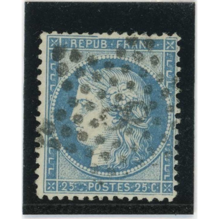 YT 60A - Etoile 8 - Variété : Filet haut Cassé - Cote 74 Euros