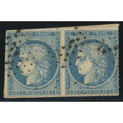 YT 60A - Oblitéré - Paire - Cote 6 Euros