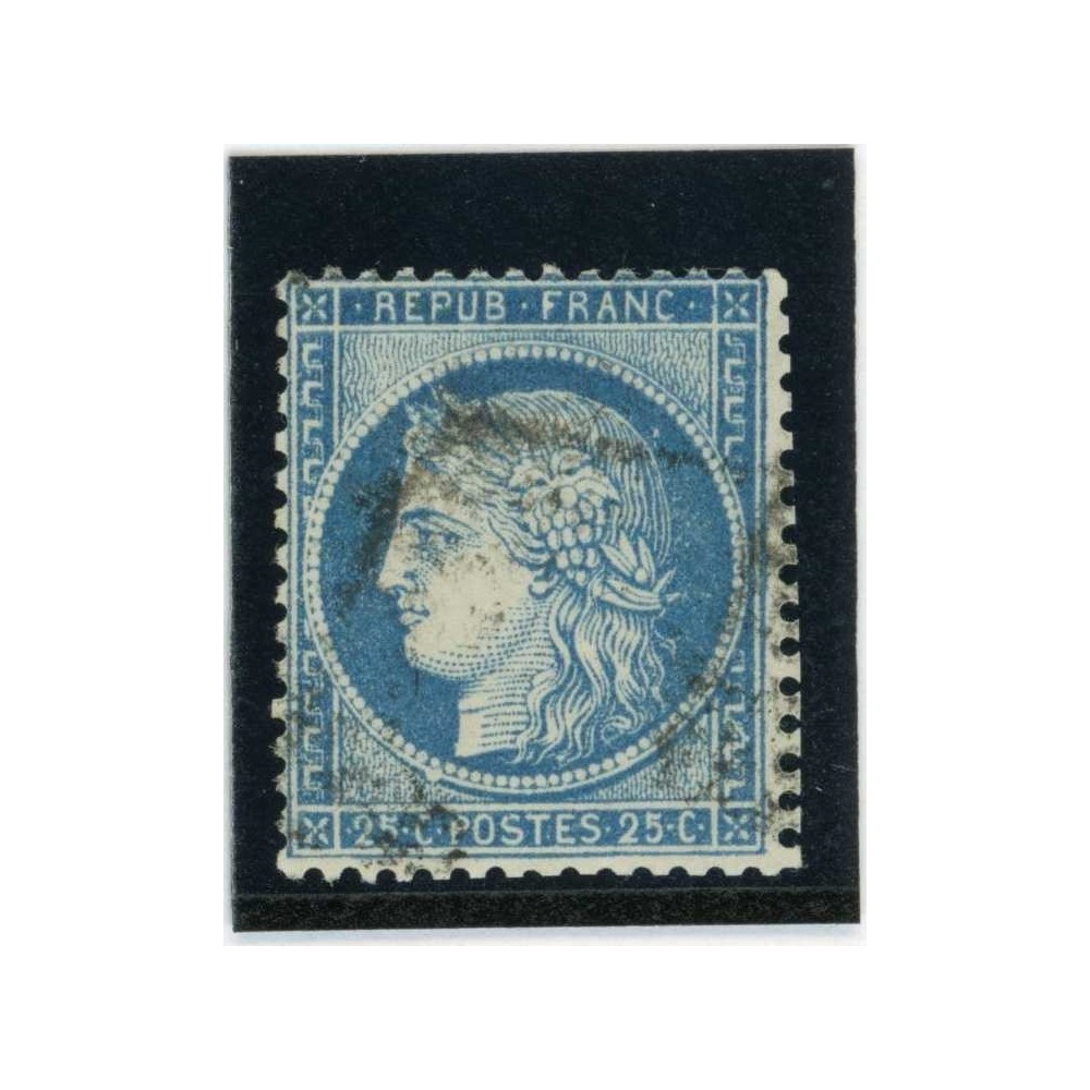 YT 60B - Oblitéré - Variété : Tache Blanche dans le cercle - Cote 110 Euros