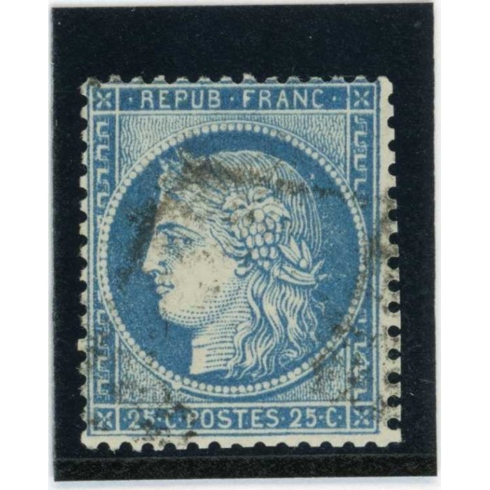 YT 60B - Oblitéré - Variété : Tache Blanche dans le cercle - Cote 110 Euros