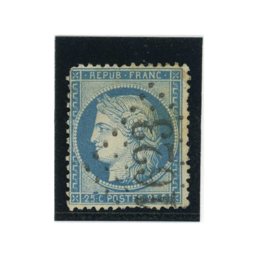 YT 60C - GC 1623 - Gardanne - Bouches du Rhône (12) - Variété : tache bleu au dessus de 25 C - Cote 72 Euros