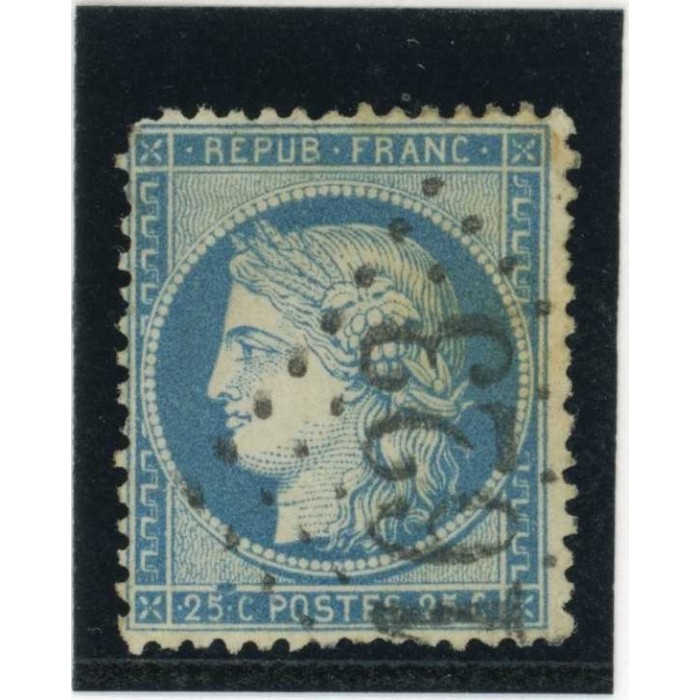 YT 60C - GC 1623 - Gardanne - Bouches du Rhône (12) - Variété : tache bleu au dessus de 25 C - Cote 72 Euros