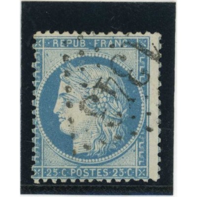 YT 60C - GC 1343 - Dourdan - Seine et Oise (72) - Variété : Tache bleu au dessus de O de POSTES - Cote 65 Euros