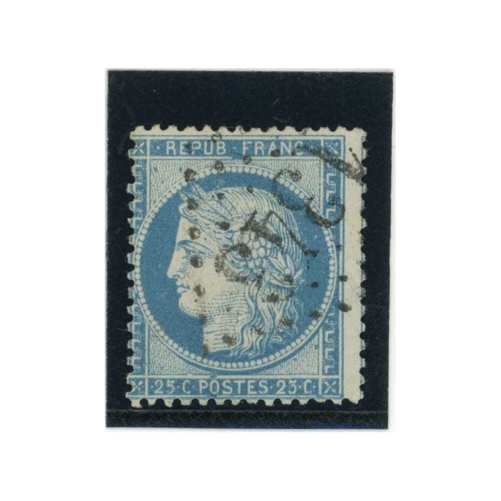 YT 60C - GC 1343 - Dourdan - Seine et Oise (72) - Variété : Tache bleu au dessus de O de POSTES - Cote 65 Euros