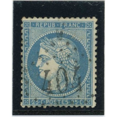YT 60A - GC 404 - Beauvais - Oise (58) - Variété : tache bleu filet haut - Cote 65 Euros