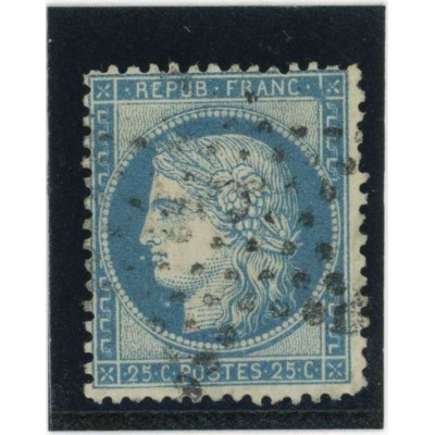 YT 60C - Oblitéré - Variété : Tache en haut droite - Cote 62 Euros