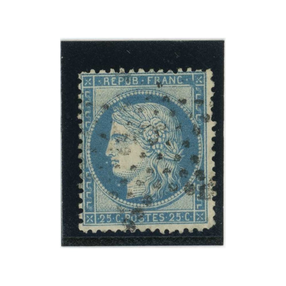YT 60C - Oblitéré - Variété : Tache en haut droite - Cote 62 Euros