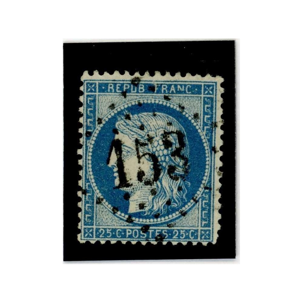 YT 60C - GC 153 - Argentan - Orne (59) - Variété : Trait bleu sur FRANC - Cote 67 Euros