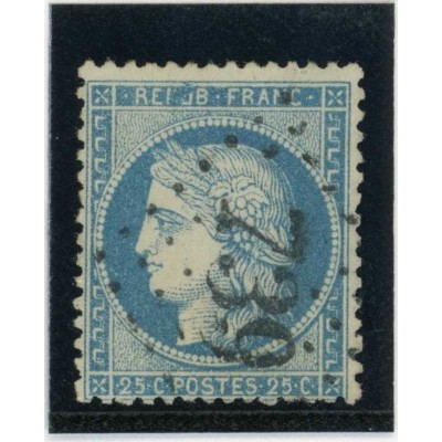 YT 60A - GC 739 - Carmaux - Tarn (77) - Variété : Trait bleu sur REPUB - Cote 67 Euros