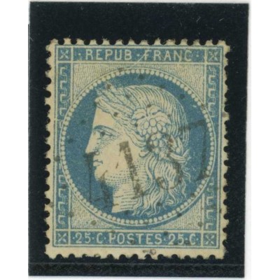 YT 60C - GC 4137 - La Verdière - Var (78) - Variété : trait parasite en haut - Cote 102 Euros