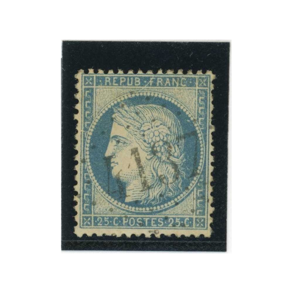 YT 60C - GC 4137 - La Verdière - Var (78) - Variété : trait parasite en haut - Cote 102 Euros