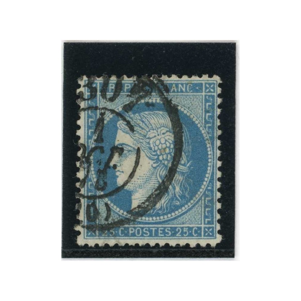 YT 60A - Bureau de Passe 1307 - Cote 17 Euros
