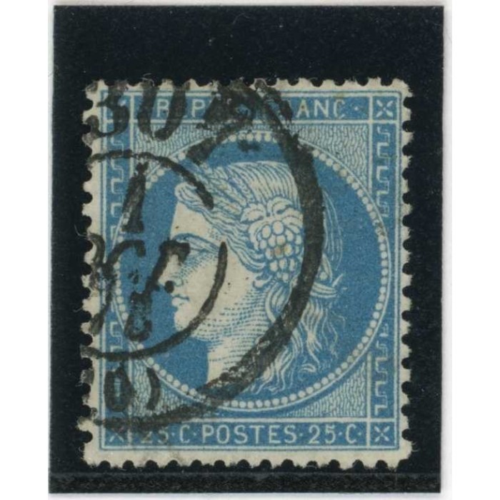 YT 60A - Bureau de Passe 1307 - Cote 17 Euros