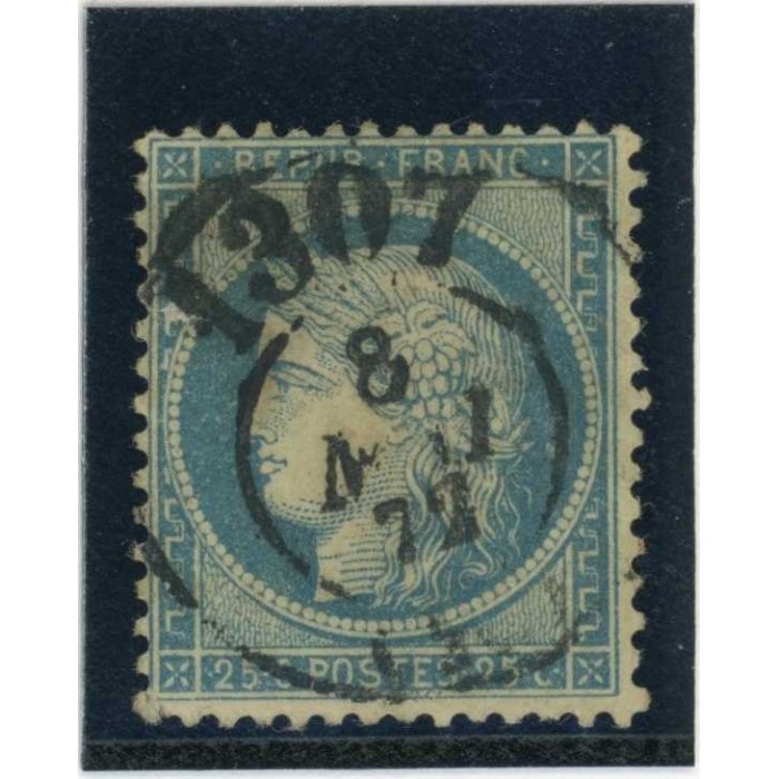YT 60A - Bureau de Passe 1307 - Cote 17 Euros