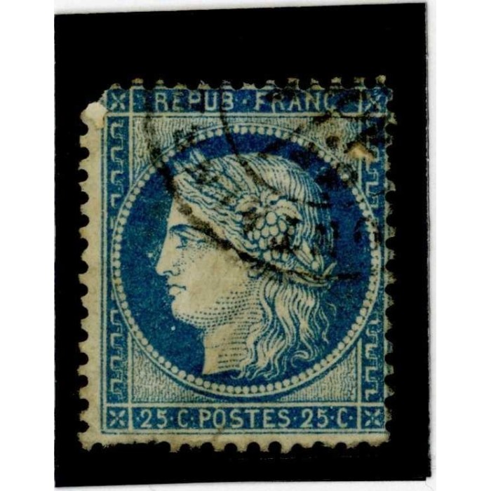 YT 60A - Cachet a Date - Cote 2 Euros