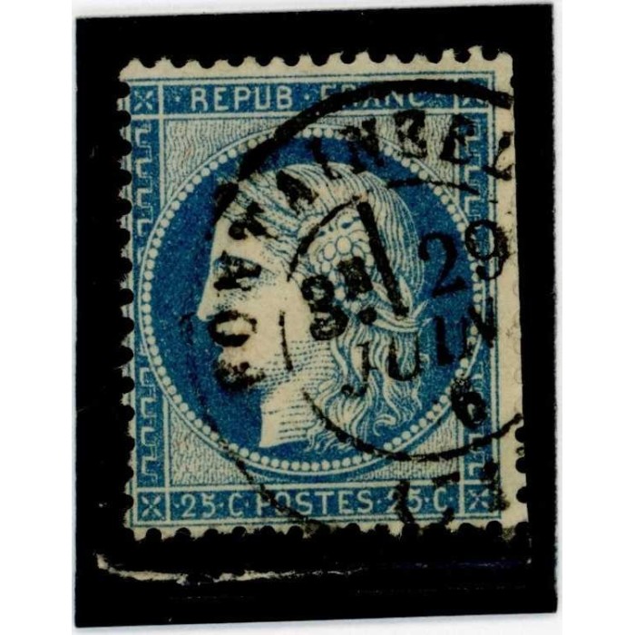 YT 60A - Cachet a Date - Cote 2 Euros