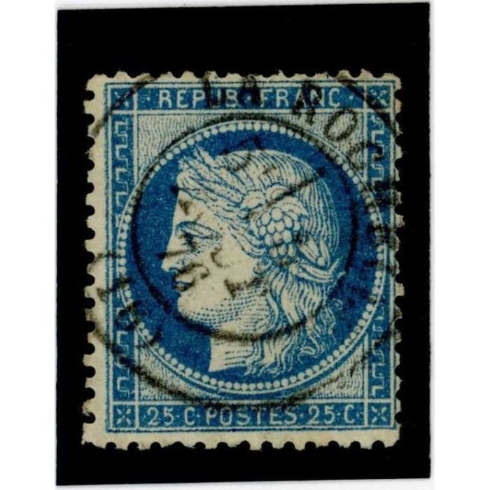YT 60C - Cachet a Date - Cote 2 Euros