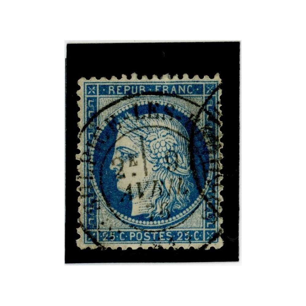 YT 60C - Cachet a Date - Cote 2 Euros