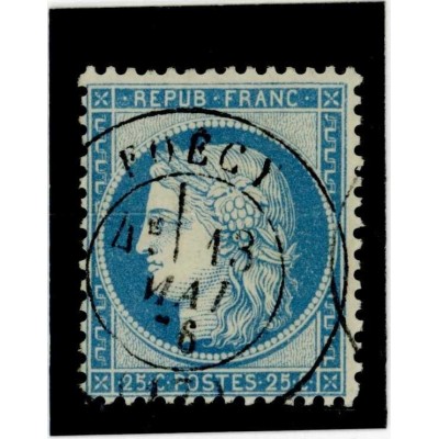 YT 60A - Cachet a Date - Cote 2 Euros
