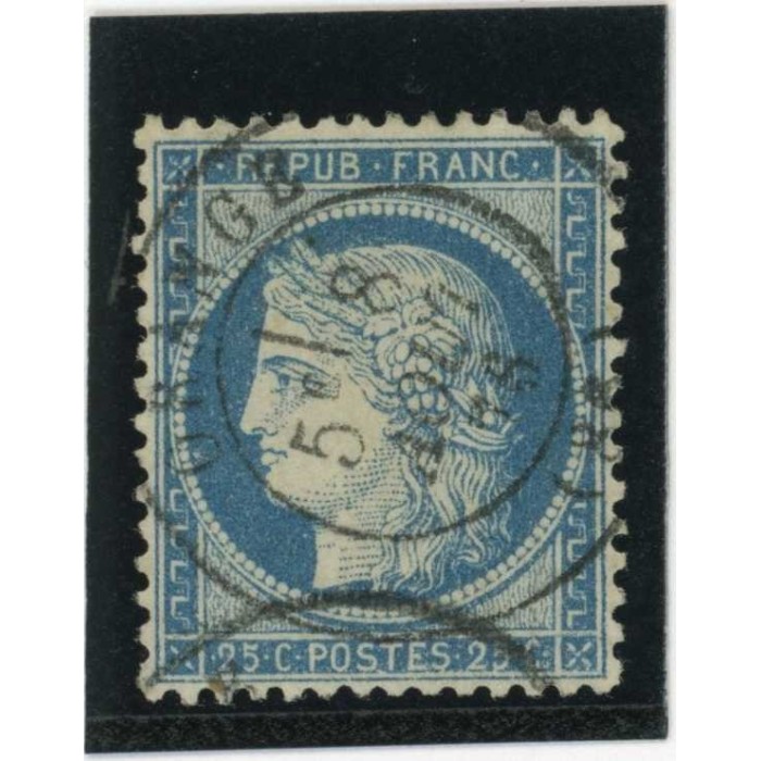 YT 60C - Cachet a Date - Cote 2 Euros