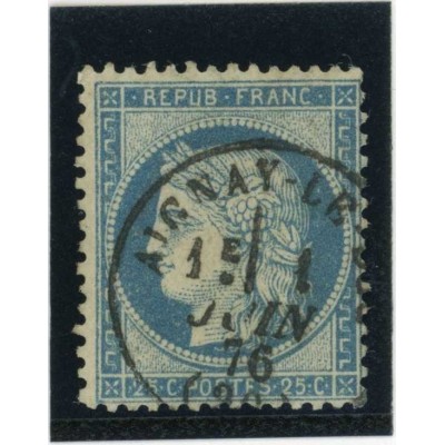 YT 60C - Cachet a Date - Cote 2 Euros